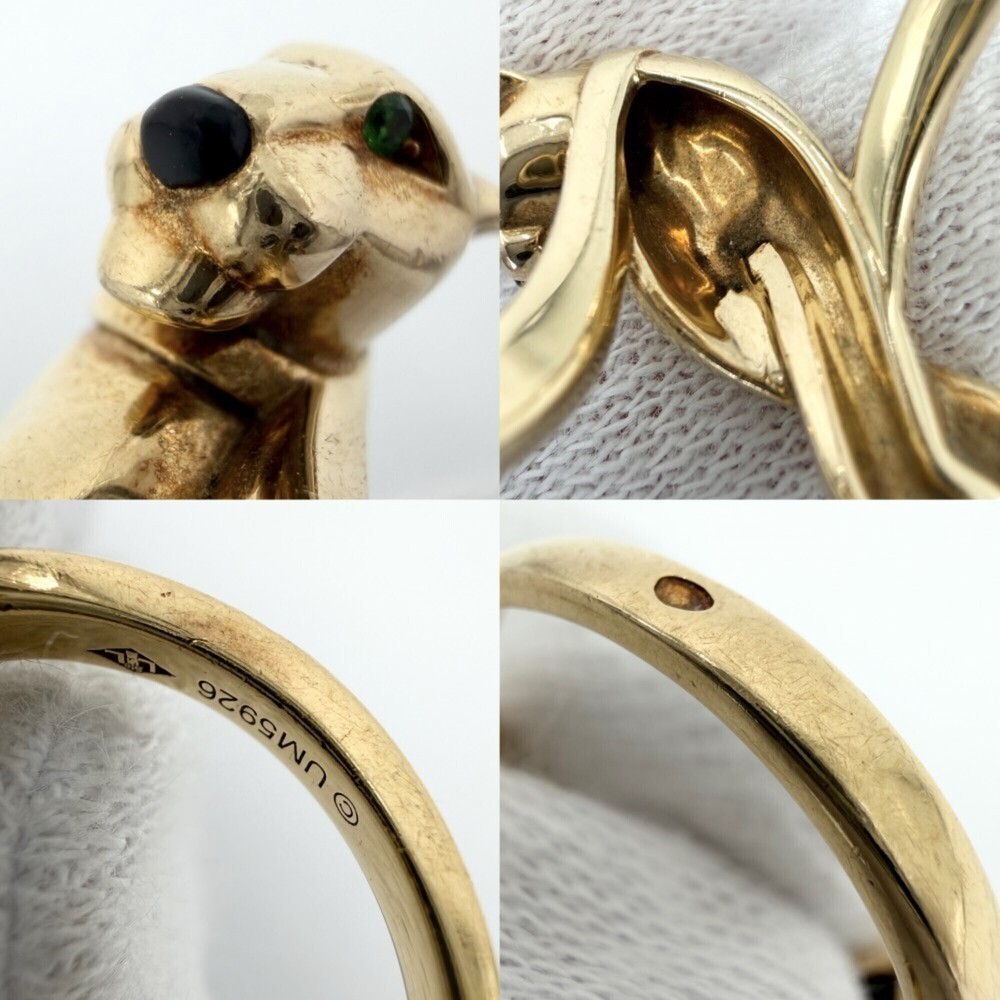 Cartier Women's Panther Ring, Au750 18K Yellow Gold, Design, Size 57, CARTIER... - Picture 4 of 5